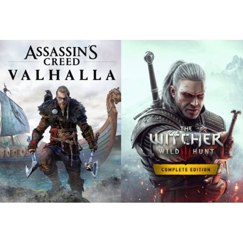  ASSASSİN\\S VALHALLA + THE WİTCHER 3 PS4PS5